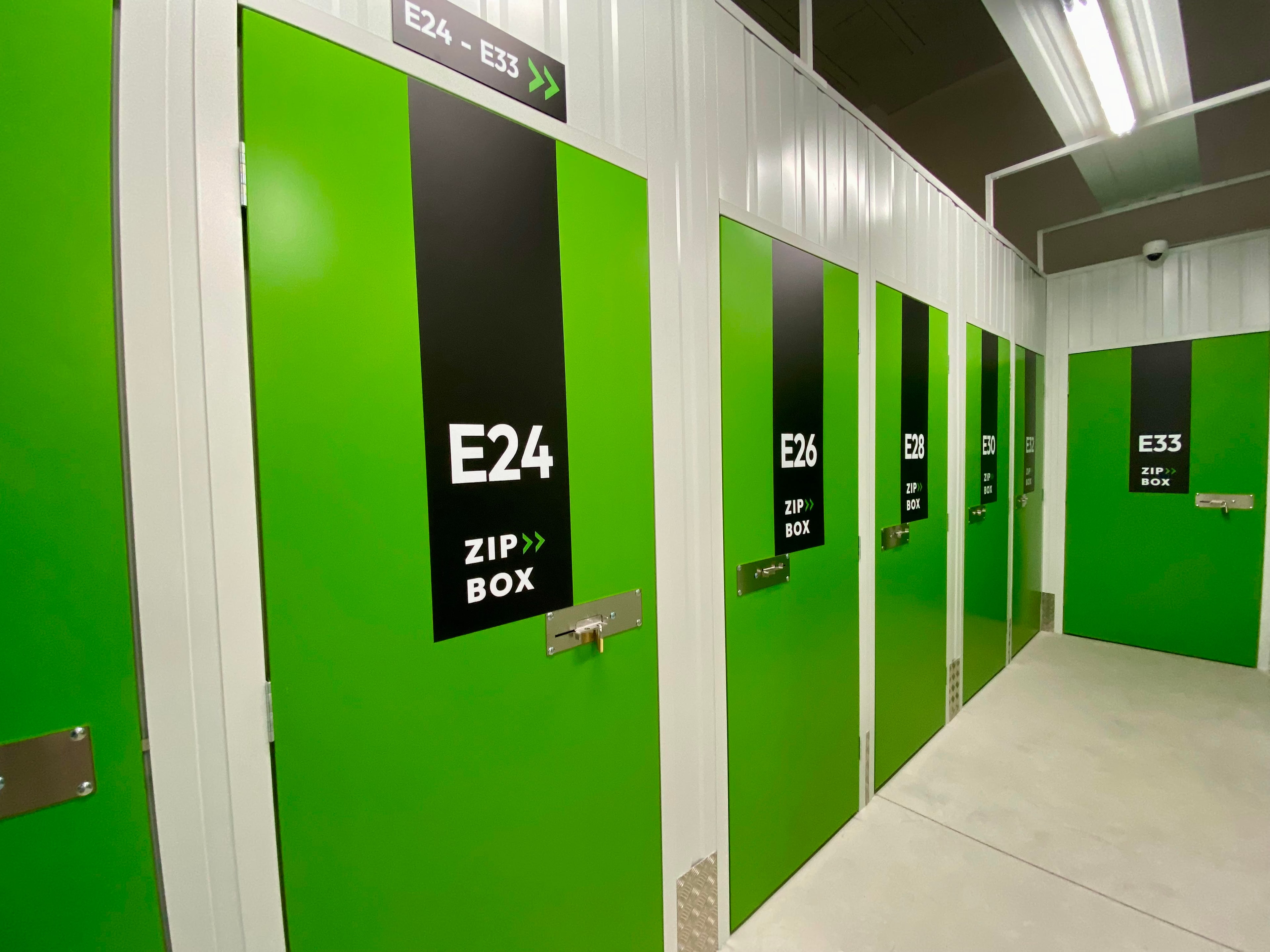 Pasillo interior trasteros ZIPBOX Vila-real